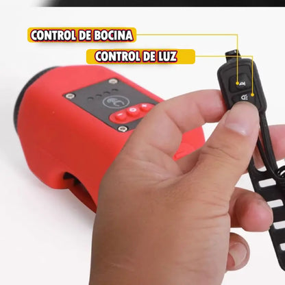 Bocina electrónica para bicicleta