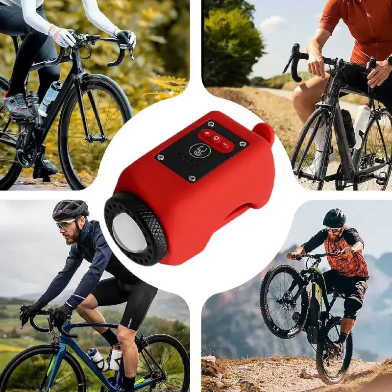 Bocina Electrónica + Luz LED 2 en 1 para bicicletas – ¡Llama la atención en cada ruta! 🚴‍♂️