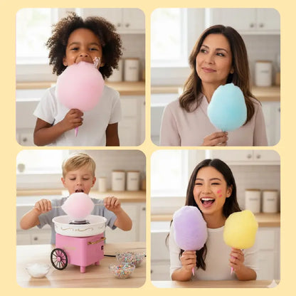 🍭 MÁQUINA DE ALGODÓN DE AZÚCAR | Prepara en pocos minutos y anima cualquier celebración⚡