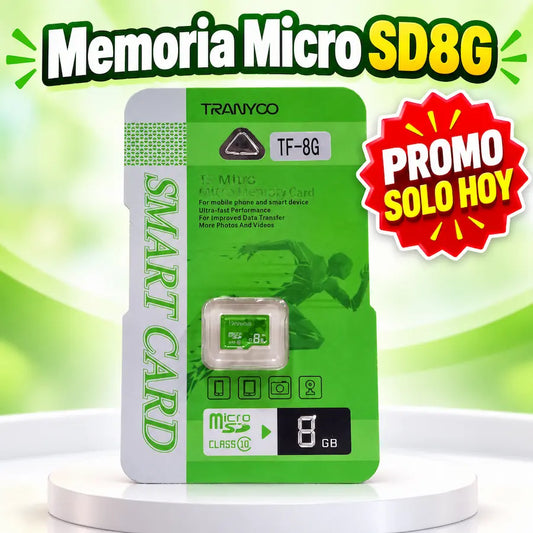 Tarjeta Memoria Micro SD8G