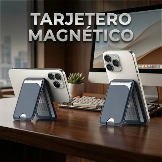 TARJETERO MAGNETICO PLEGABLE | Convierte tu celular en billetera💵