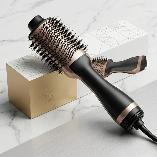 Cepillo Secador One Step Keratin 1300W – Cabello de salón en minutos desde tu casa✨