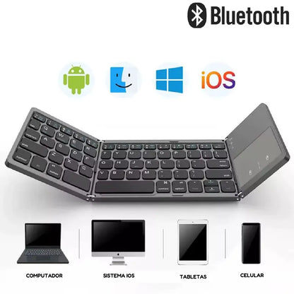 ⌨️ Teclado Plegable Bluetooth Multidispositivo