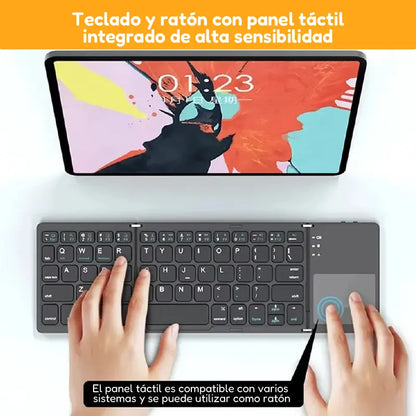 ⌨️ Teclado Plegable Bluetooth Multidispositivo
