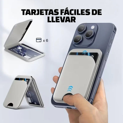 TARJETERO MAGNETICO PLEGABLE | Convierte tu celular en billetera💵