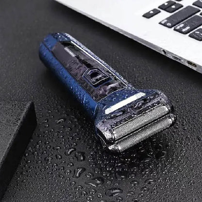 Afeitadora Geemy 3 en 1 Recargable, Barba Cabello Nariz y Orejas, Inalámbrica con 4 Guías 110V