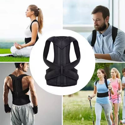 Corrector de postura ajustable para hombre y mujer / Mejora tu postura en minutos🔥