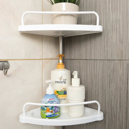 Estante Esquinero de baño - DEJA EL DESORDEN ATRAS, MANTÉN TODOS TUS PRODUCTOS EN UN LUGAR