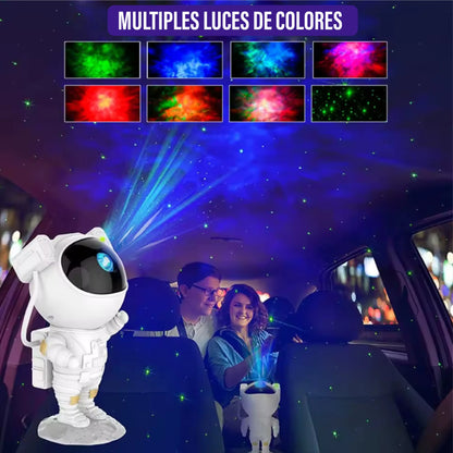 Proyector Astronauta Cielo Estrellado