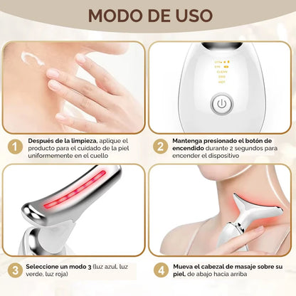 MASAJEADOR LED QUITA PAPADA