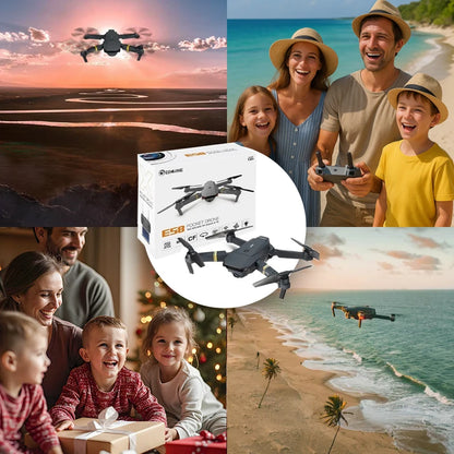 Drone Ultra HD E58 | El Regalo Perfecto Para Navidad 🎁