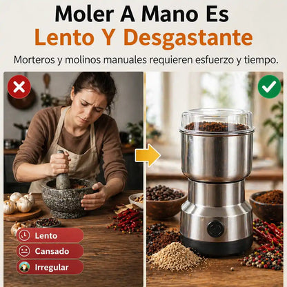 Molino Moledor De Café Y Especias | Muele En Segundos