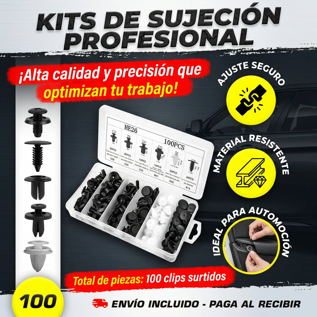 SET DE REMACHES 100 PIEZAS
