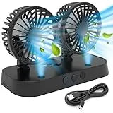 VENTILADOR DOBLE PARA CARRO