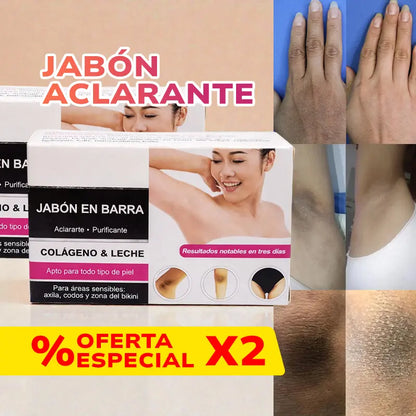 🧼 Jabón Íntimo Aclarante Purificante ¡PROMO X2!