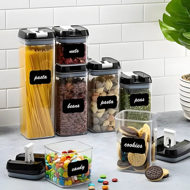 SET DE 7 ORGANIZADORES DE ALIMENTOS Y CONDIMENTOS