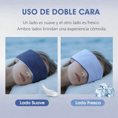 Antifaz de Seda Fría  – Duerme Profundamente con Oscuridad Total y Comodidad Absoluta
