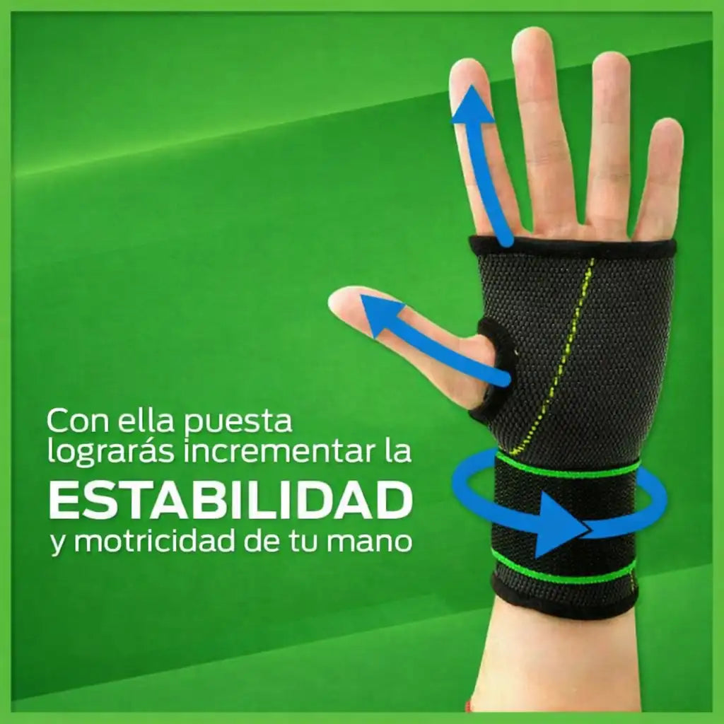 Muñequera Deportiva – Soporte, Fuerza y Protección Total para tu Muñeca