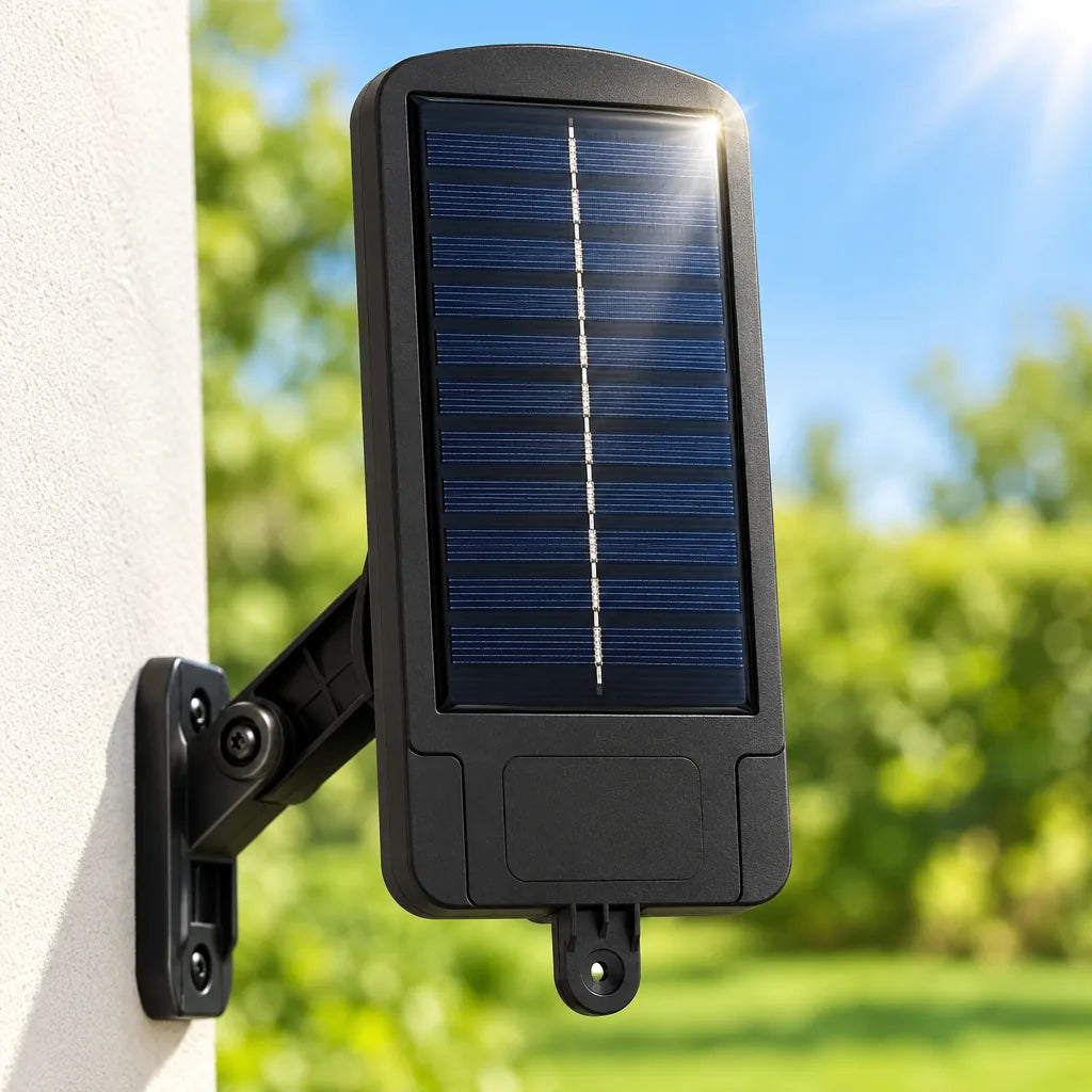 Lámpara Solar LED COB con Sensor de Movimiento y Control Remoto – Ilumina y Protege tu Hogar sin Cables