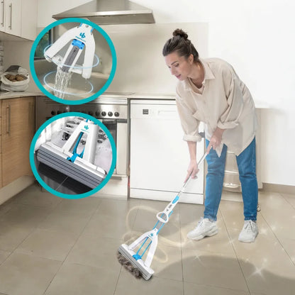 FREGONA DE PISO | Pisos Impecables Sin Esfuerzo y Secado Rápido para un Hogar Radiante💫