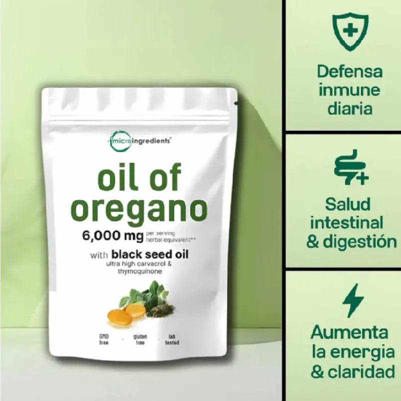Oil of oregano | Aceite de Oregano