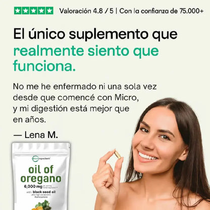 Oil of oregano | Aceite de Oregano