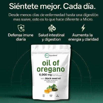 Oil of oregano | Aceite de Oregano