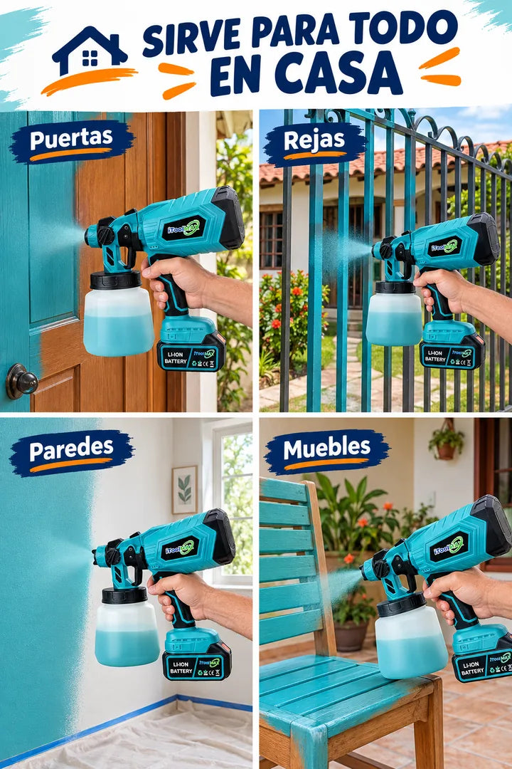 Sirve para todo en casa: puertas, rejas, paredes y muebles