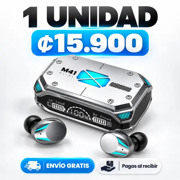 1 unidad Audífonos Gamer M41