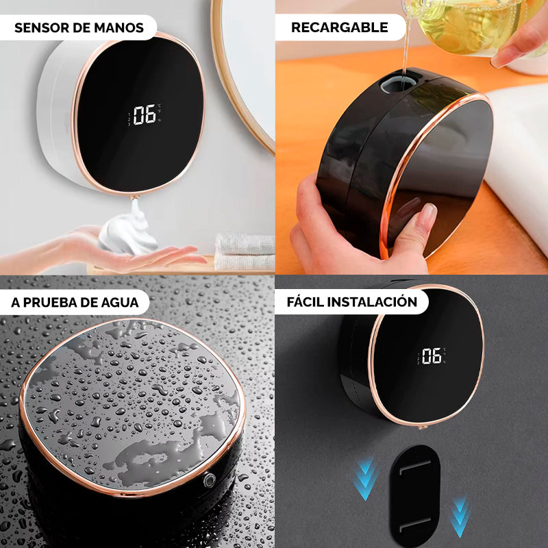 Dispensador de Jabón - Inteligente Automático y Recargable