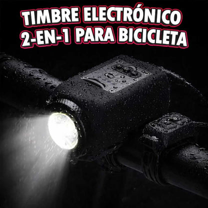 Bocina electrónica para bicicleta